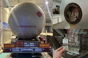 Muitinės pareigūnai Raigarde sulaikė dujovežį su pilna cisterna rūkalų: jų vertė viršija milijoną eurų