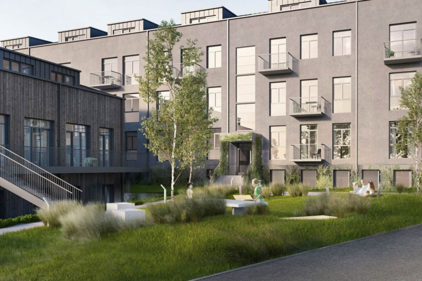 Bendrovės „Prefa“ planuojami įrengti butai bus patrauklūs, šiuolaikiški, bus sukurta moderni namo aplinka.