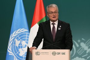 Prezidentas klimato kaitos konferencijoje: iki 2030 metų Lietuva taps savarankiška žaliosios energijos gamintoja