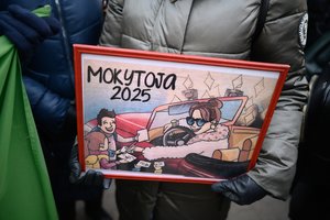 Ar trečią kartą streikuosiantys mokytojai pasieks savo tikslą? Atsakymą numano, bet pasiduoti nenori