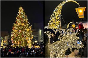 Suspindo pasakiška Mažeikių miesto elgė – tarsi iš magiško atviruko