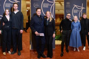 Po rekonstrukcijos duris atvėrė Lietuvos nacionalinio dramos teatro Didžioji salė: susirinko būrys žymių svečių