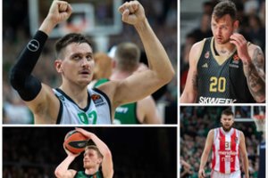 Pažymiai Eurolygos lietuviams: atgimęs E. Ulanovas, teisėjų nuskriaustas D. Motiejūnas ir drebančios R. Giedraičio rankos