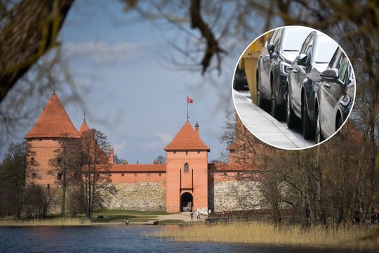 Įgyvendinamas siekis, kad Trakų senamiestis nebebūtų chaotiška automobilių stovėjimo aikštelė.
