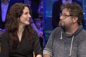 TV žaidime pasirodę brangiausio lietuviško metų filmo aktoriai prabilo apie užkulisius