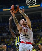 I. Brazdeikis sužaidė geriausią mačą „Olympiakos“ sudėtyje