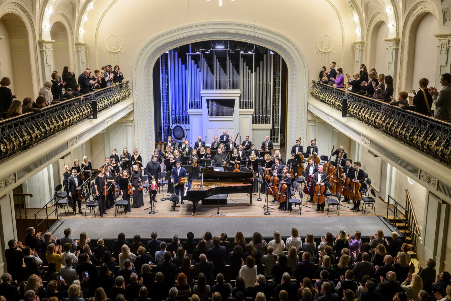 8-ojo Vilniaus fortepijono muzikos festivalio pabaigos vakaras „Dedikacija Jam“.<br> D. Matvejevo nuotr.