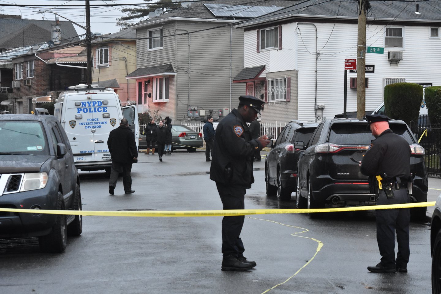 Siaubingas išpuolis Niujorke: vyras mirtinai subadė keturis vienos šeimos narius.<br> Zumapress/Scanpix nuotr.