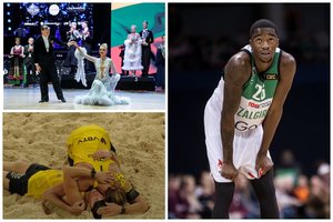 Lietuvos sporto savaitė: „Žalgirio“ džiaugsmai ir vargai, pergalės ant šokių parketo ir paplūdimyje