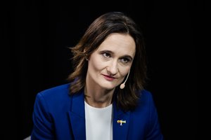 V. Čmilytė-Nielsen neskuba vertinti, ar M. Sinkevičius turėtų trauktis iš mero pareigų: galioja nekaltumo prezumpcija