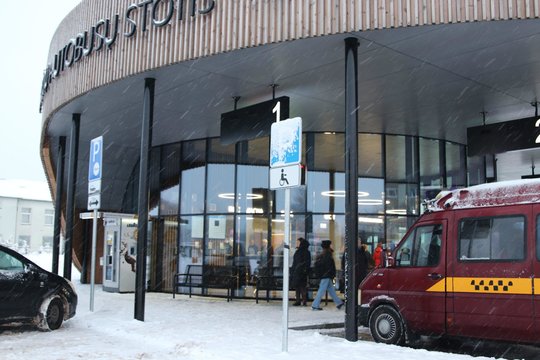 Gargžduose atidaryta nauja autobusų stotis.