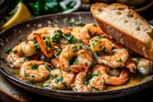 Kreminės česnakinės krevetės: paruošite per 20 minučių