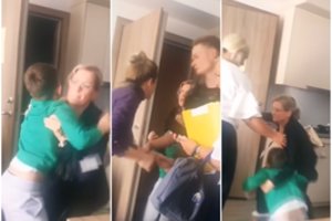 Neatsigauna po paviešinto vaizdo įrašo apie jėga paimtą vaiką: „Baisu pagalvoti, kas vyko išjungus kameras“