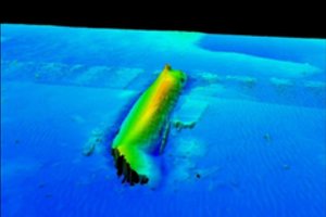 Tirdamas Baltijos jūros dugną, „Ignitis“ rado nežinomą nuskendusį laivą