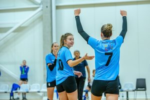 Baltijos tinklinio lygoje – dvi „Kauno-VDU“ pergalės