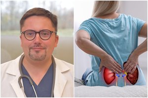 Inkstų ligos smogia netikėtai: VU docentas L. Rimševičius atsakė, kokią klaidą daro daugelis