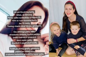 Gimdymo edukatorė Simona siekia sugriauti mitus: gaila, kad moterys vis dar priverstos gimdyti ant nugaros