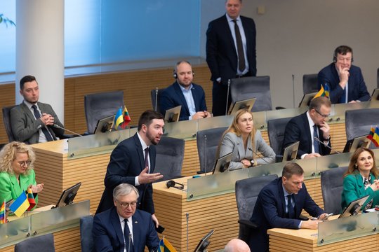  Seimo posėdis.