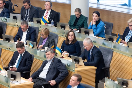  Seimo posėdis.