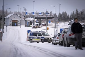 Suomijos prezidentas Maskvos elgesį su migrantais pavadino mėginimu šantažuoti