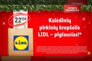 Iškalbingi kasos čekiai: „Lidl“ pirkinių krepšelis – vėl pigiausias