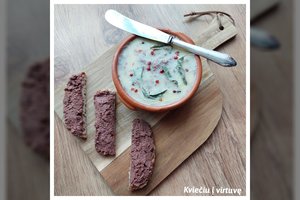 Plaučių paštetas: švelnaus skonio, kremiškas bei glotnus