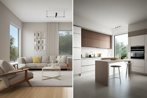 Buto Vilnuje interjerą sukūrė dirbtinis intelektas: parodė, koks jis 