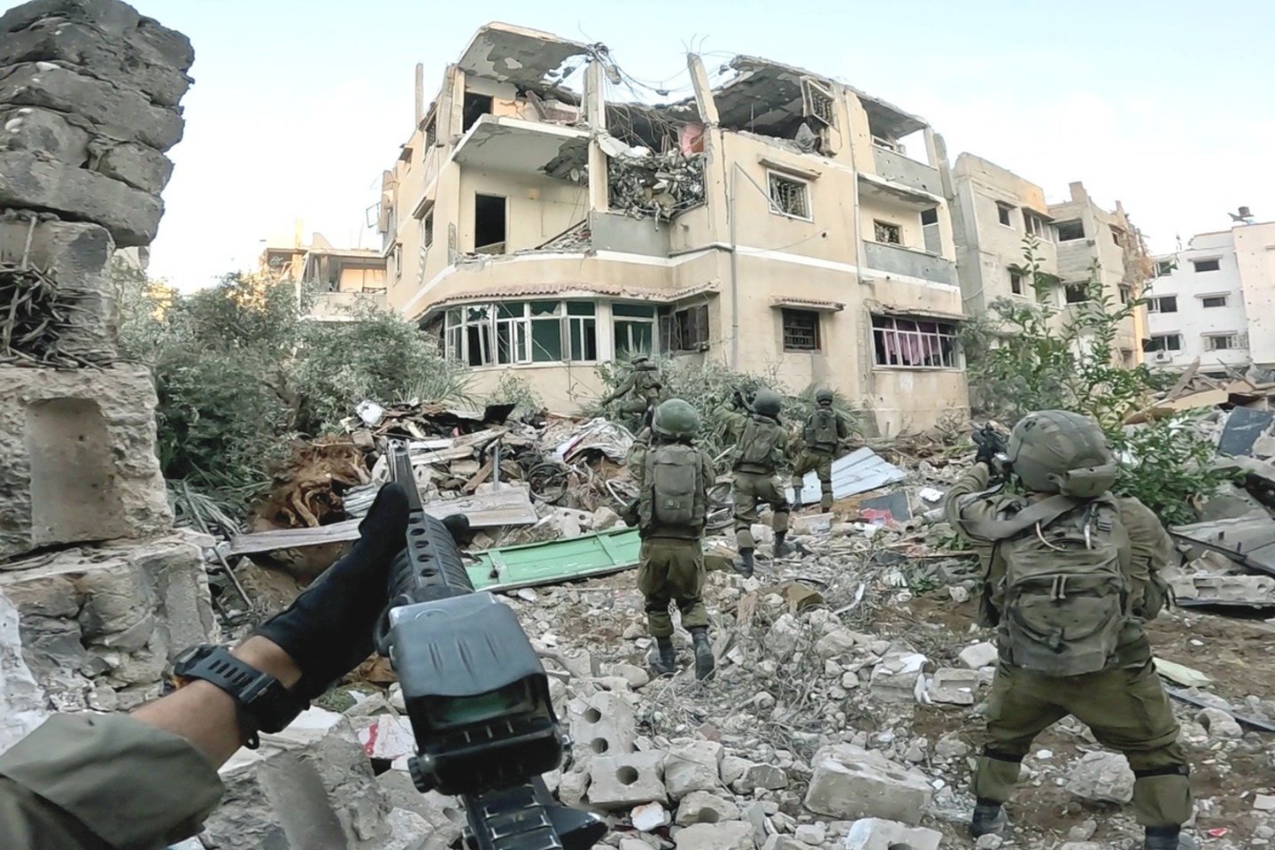 Izraelio ir „Hamas“ karas.<br>„Reuters“/„Scanpix“ nuotr.