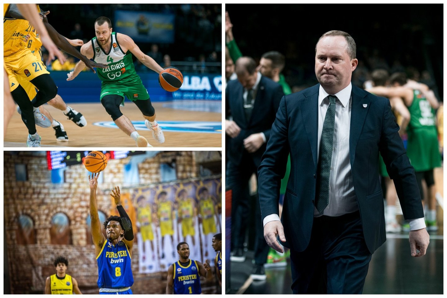  Lukas Lekavičius, Jaylenas Handsas ir Kazys Maksvytis<br> zalgiris.lt/FIBA nuotr.