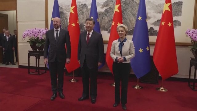 ES ir Kinijos aukščiausiojo lygio susitikimas: tarp pagrindinių temų – prekyba, karas Ukrainoje