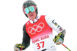 Europos taurėje Lietuvos kalnų slidininkas užfiksavo geriausią karjeros rezultatą