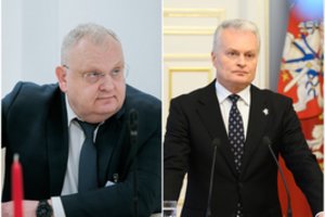 Seimo VSD pranešėjo tyrimo komisijai nutarus apklausti G. Nausėdą, šis tikina į klausimus atsakysiantis raštu