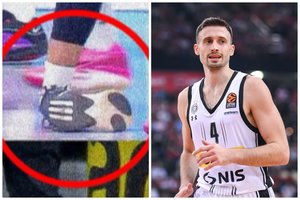 Šiurpią traumą patyrusiam A. Avramovičiui lūžo koja