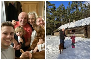 Aktorius S. Račkys mėgaujasi gyvenimu kaime ir senelio vaidmeniu