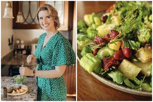 Sočios, skanios ir sveikos bulvių salotos: garsi dietistė pasidalino mėgstamu receptu