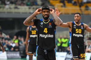Dar vienas žvėriškas T. Šengelijos pasirodymas nukalė „Virtus“ pergalę prieš „Maccabi“