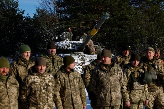 Karas Ukrainoje.