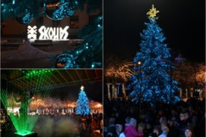 Sužibo Skuodo miesto žaliaskarė: kartu pasipuošė ir visas miestas