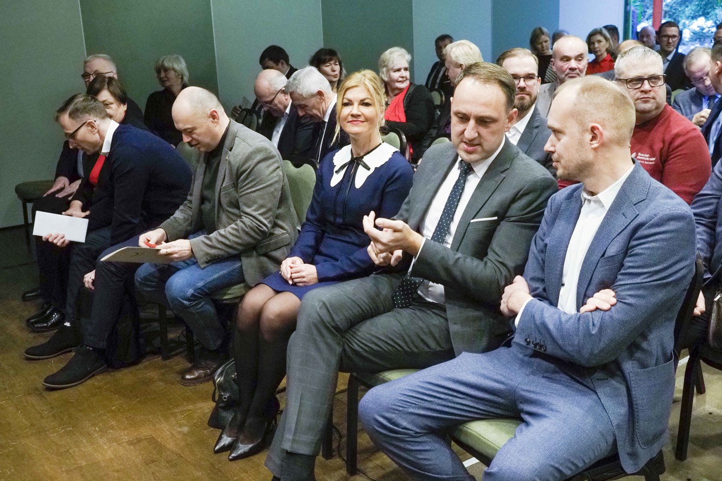 Vilniuje šeštadienį susirinko Lietuvos socialdemokratų partijos (LSDP) taryba.<br>V.Ščiavinsko nuotr.