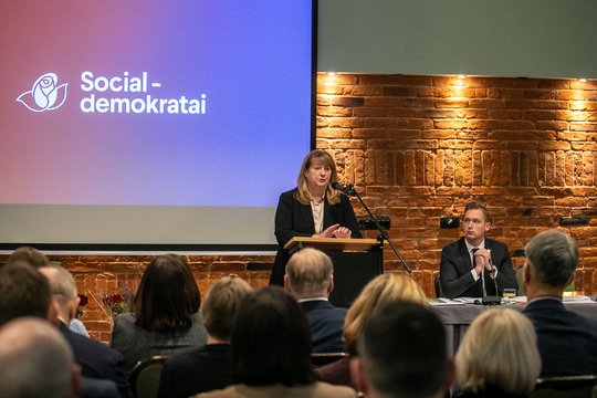 Vilniuje šeštadienį susirinko Lietuvos socialdemokratų partijos (LSDP) taryba.