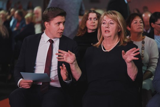 Mindaugas Sinkevičius ir Vilija Blinkevičiūtė.