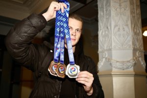 Istorinį pasiekimą užfiksavęs D. Rapšys neslėpė: „Mintys – dvejopos“