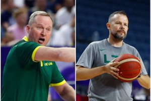 Lietuvos krepšinio rinktinės vairą iš K. Maksvyčio vasariui perima G. Žibėnas