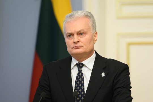 Prezidentas Gitanas Nausėda.