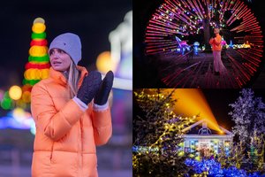 Magišką vietą Lietuvoje pirmą kartą aplankiusi Ieva Mackevičienė: „Čia tikrai gyvena Kalėdos“