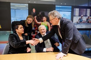 Minėdama 35-erių metų LTOK jubiliejų, D. Gudzinevičiūtė teigia neplanuojanti boikotuoti Paryžiaus žaidynių