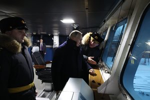 V. Putinas: Rusija statys daugiau branduolinių povandeninių laivų