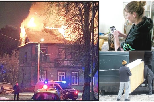 Tai turbūt pirmas kartas, kai po gaisro tiek žmonių atsiliepė į pagalbos šauksmą: pasakoja košmarą išgyvenę vilniečiai