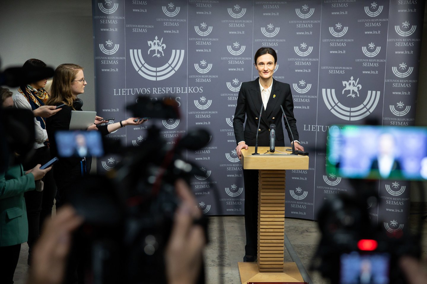 Viktorija Čmilytė-Nielsen.<br>A.Ufarto (ELTA) nuotr.