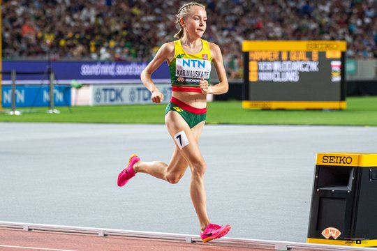 Europos kroso čempionate žibėjusi G. Karinauskaitė iškovojo penktą vietą